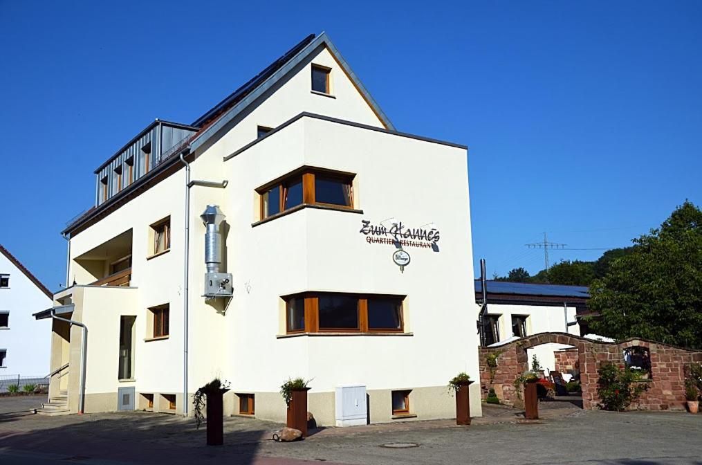 Quartier-Restaurant Zum Hannes Hotel Niederhausen Exterior foto